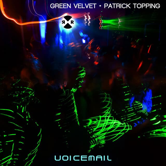 green velvet & patrick topping - voicemail cover