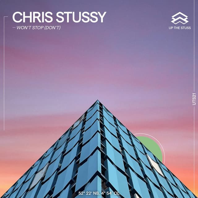 chris stussy - won't stop (don't) cover