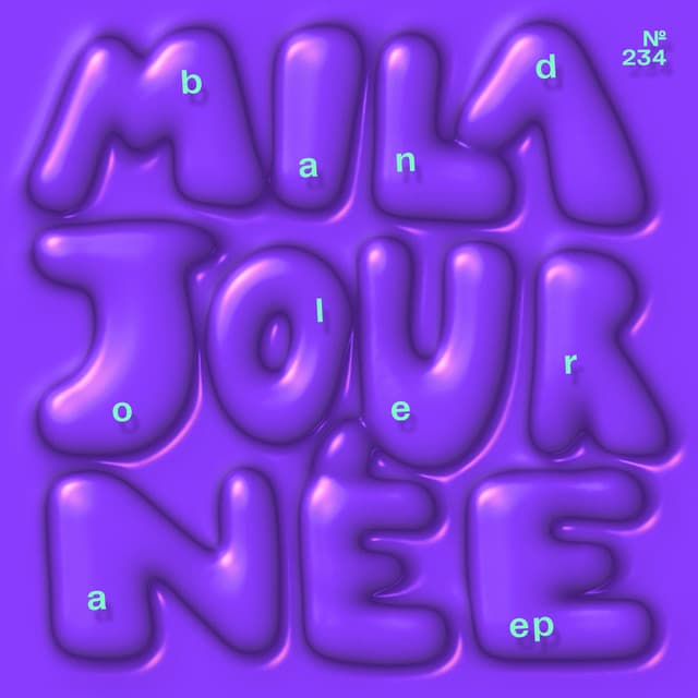 mila journée & weekend heroes & ruback - the wall cover
