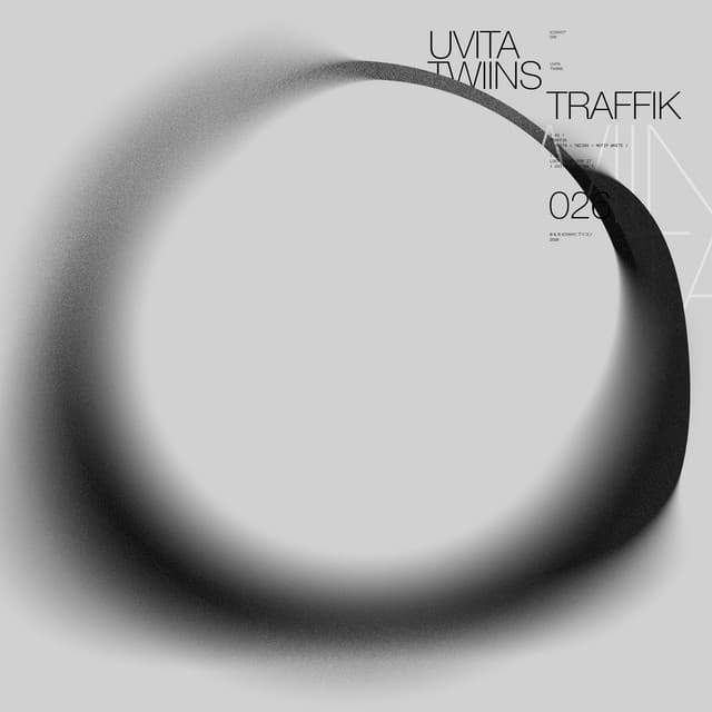 uvita & twiins & motip white - traffik cover