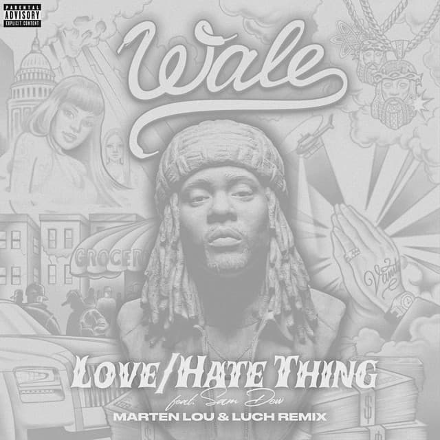 wale ft. sam dew - lovehate thing (marten lou & luch remix) cover