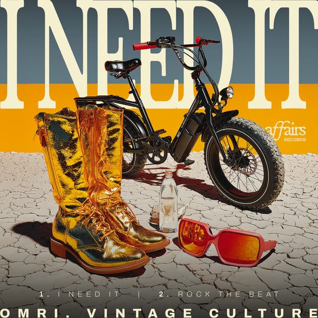 omri. & vintage culture - rock the beat cover