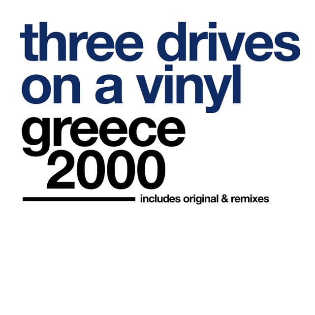 three drives - greece 2000 cover