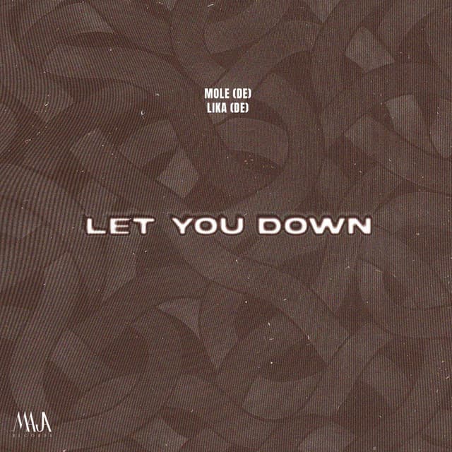 Let You Down