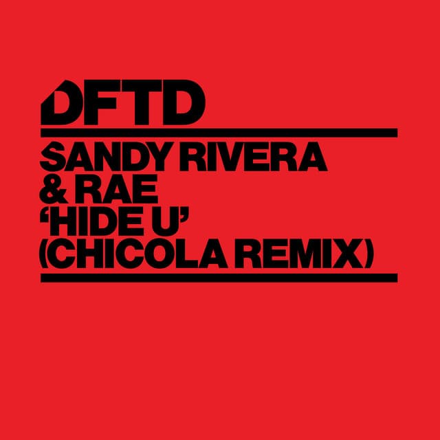 sandy rivera & rae - hide u (chicola remix) cover