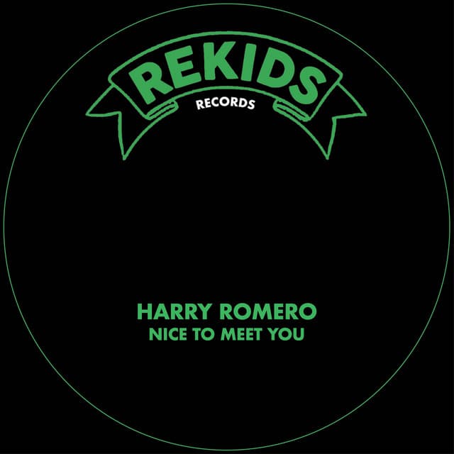 harry romero - nice to meet you cover