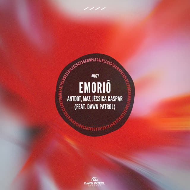 maz & antdot & jéssica gaspar - emoriô cover