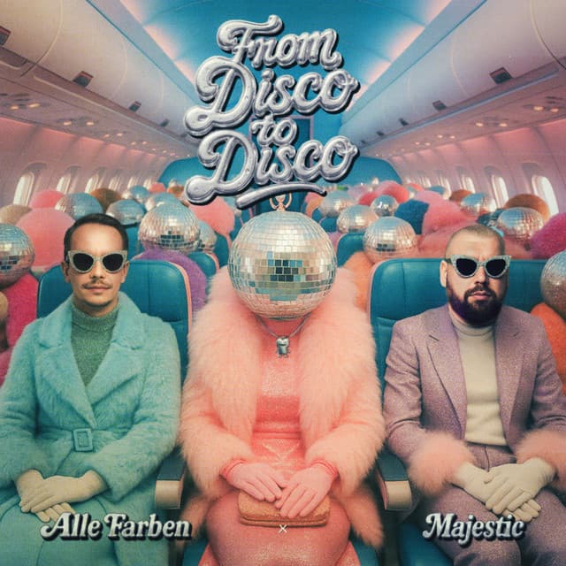 alle farben & majestic - from disco to disco cover