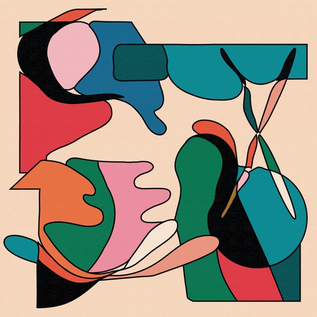 bonobo & totally enormous extinct dinosaurs - heartbreak cover