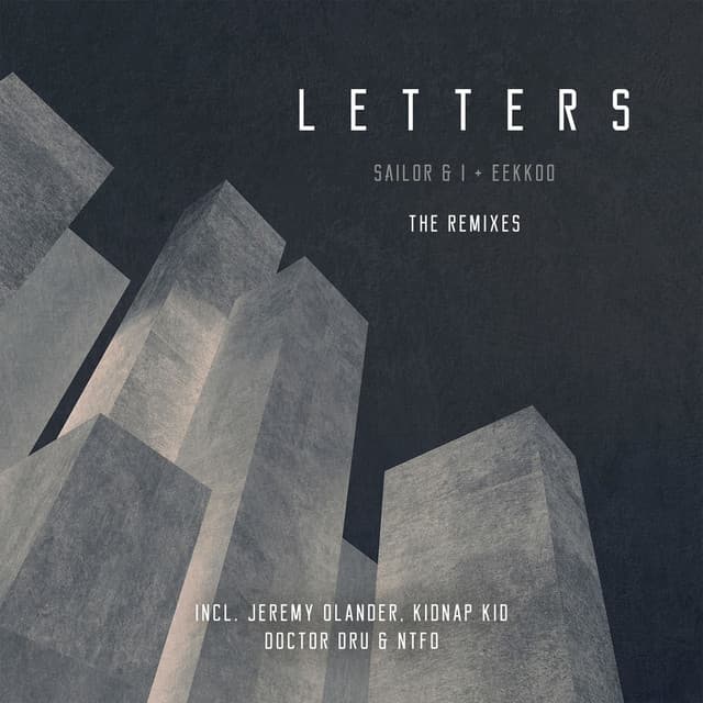 sailor & i x eekkoo - letters (capital) (jeremy olander remix) cover