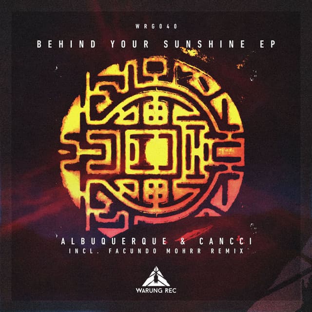 albuquerque & cancci - behind your sunshine (facundo mohrr remix) cover