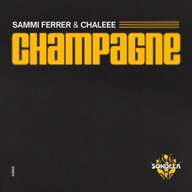sammi ferrer & chaleee - champagne cover