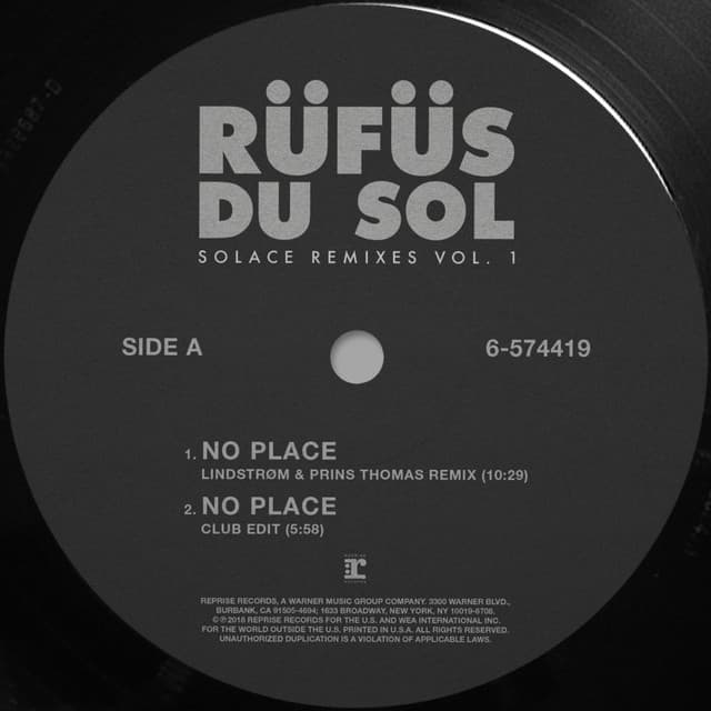No Place (Club Edit) cover