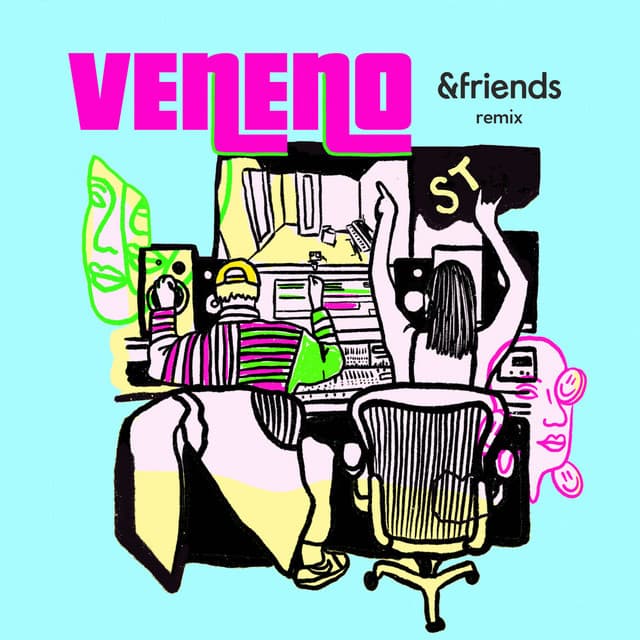 sofi tukker & mari merenda & sophia ardessore - veneno (&friends remix) cover