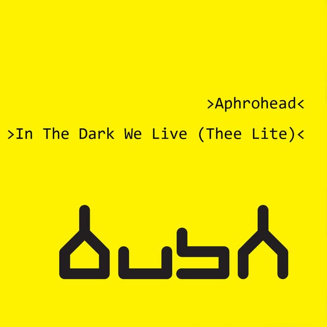 aphrohead - in the dark we live (thee lite) (dave clarke 312 mix) cover