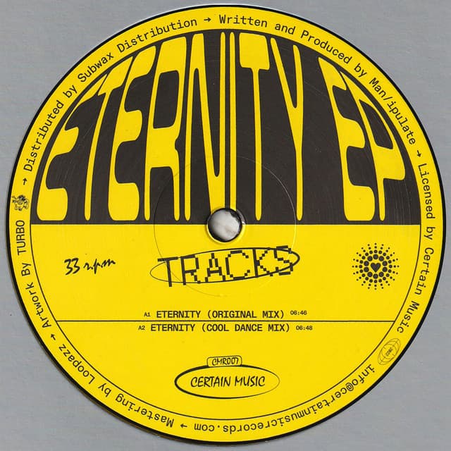 man/ipulate - eternity (alex kassian ode to sunshine mix) cover