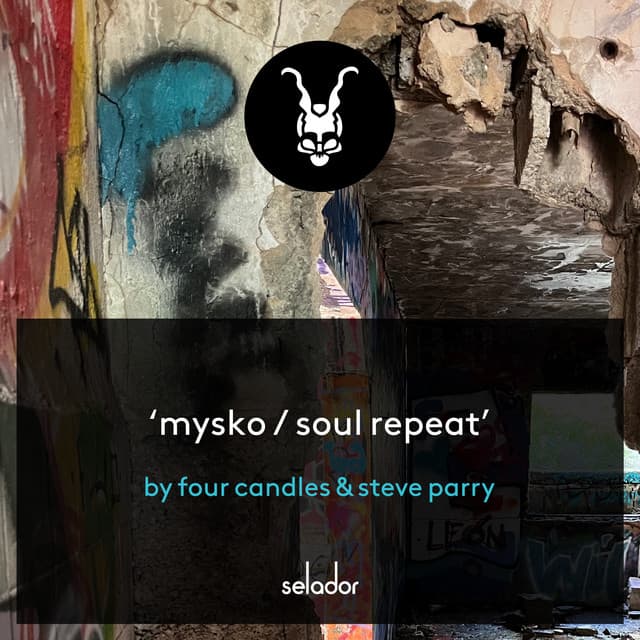 four candles & steve parry - mysko cover