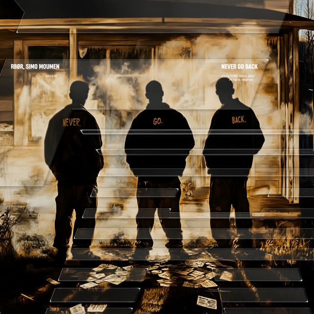 rbør & simo moumen - never go back cover