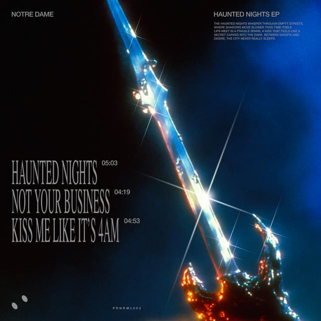 notre dame - haunted nights cover