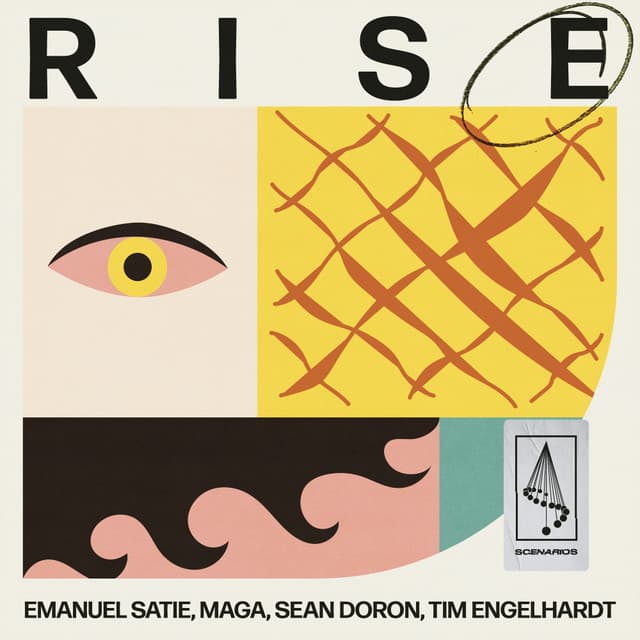 emanuel satie & maga & sean doron & tim engelhardt - rise cover