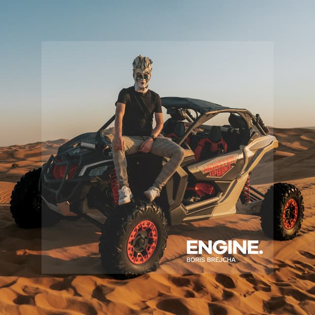 boris brejcha - engine cover