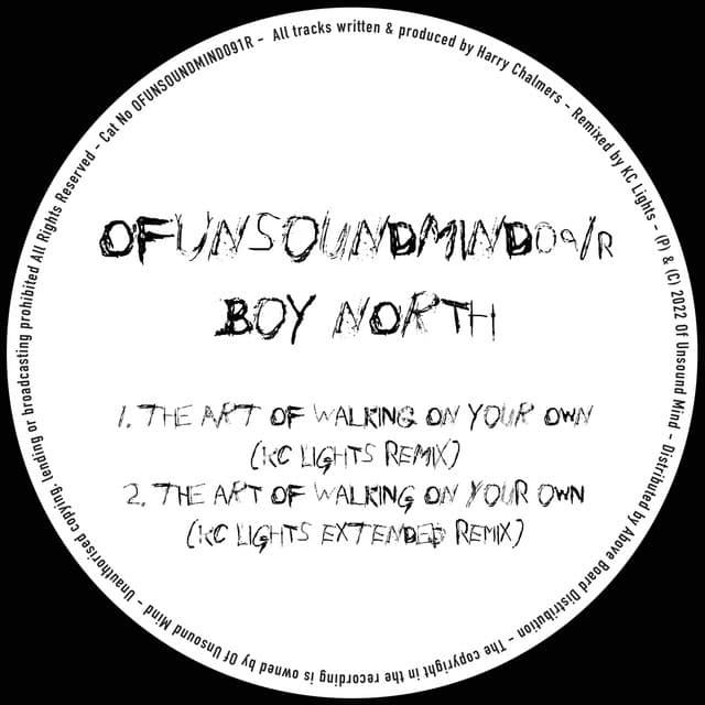 boy north - the art of walking on your own (kc lights remix) cover