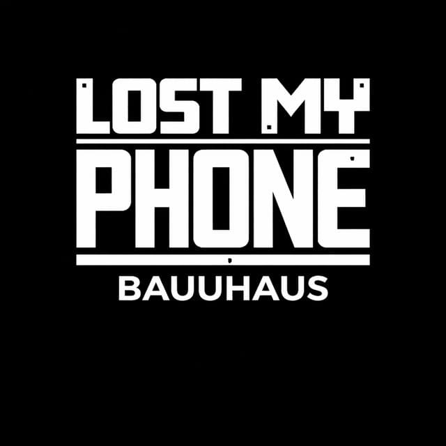 heerhorst & oliver schories & bauuhaus - lost my phone cover