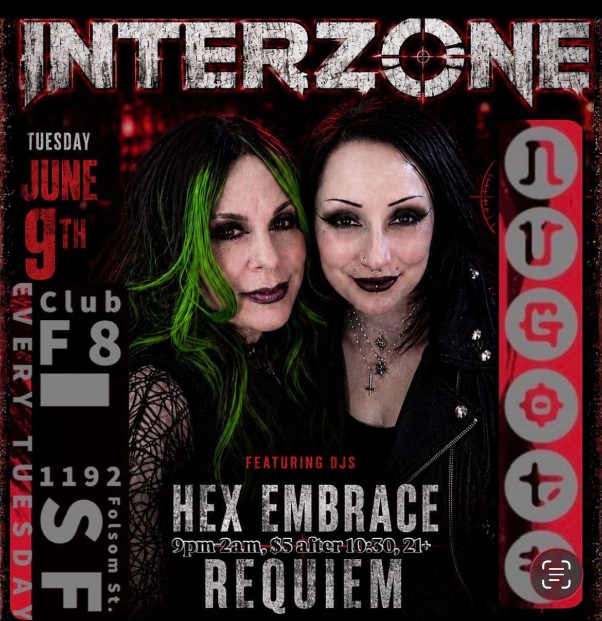 Interzone Darkwave Tuesdays : Guest DJ Requiem