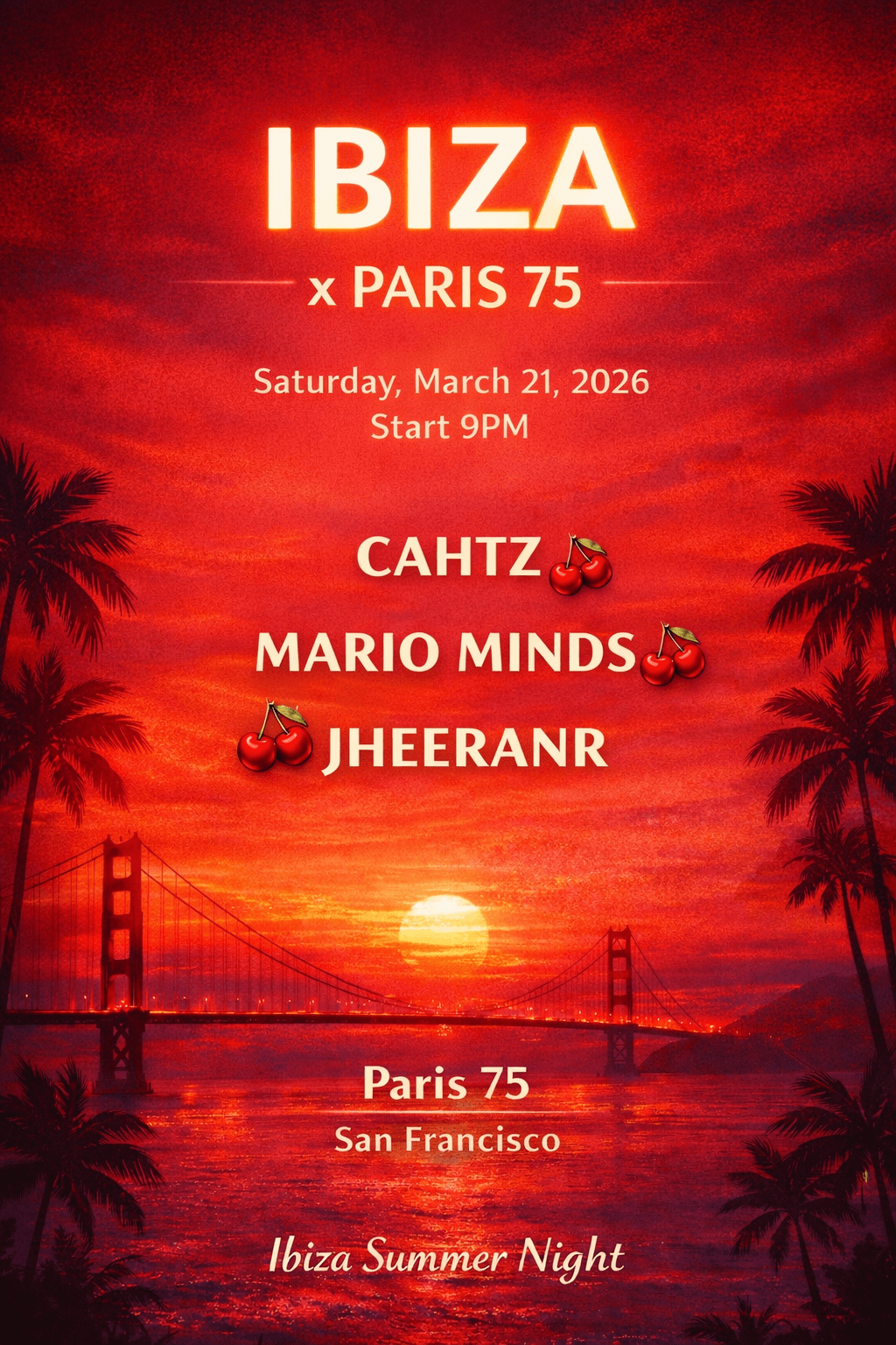Ibiza X Paris 75