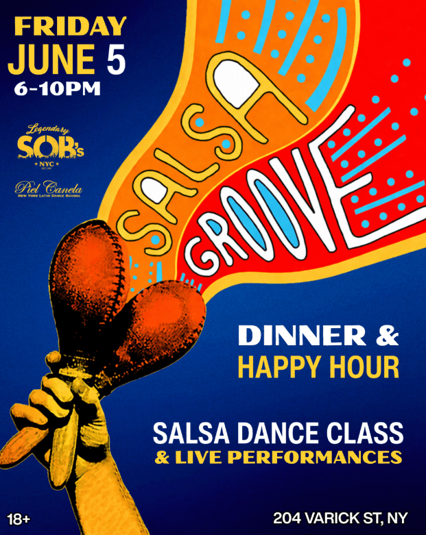 Salsa Groove: Dance Class & Happy Hour
