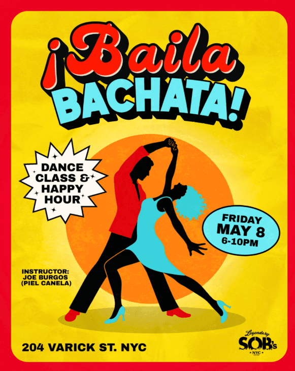 ¡Baila Bachata! Dance Class & Happy Hour
