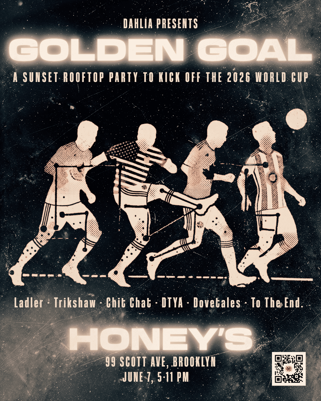 GOLDEN GOAL: World Cup Kickoff Party with Dahlia