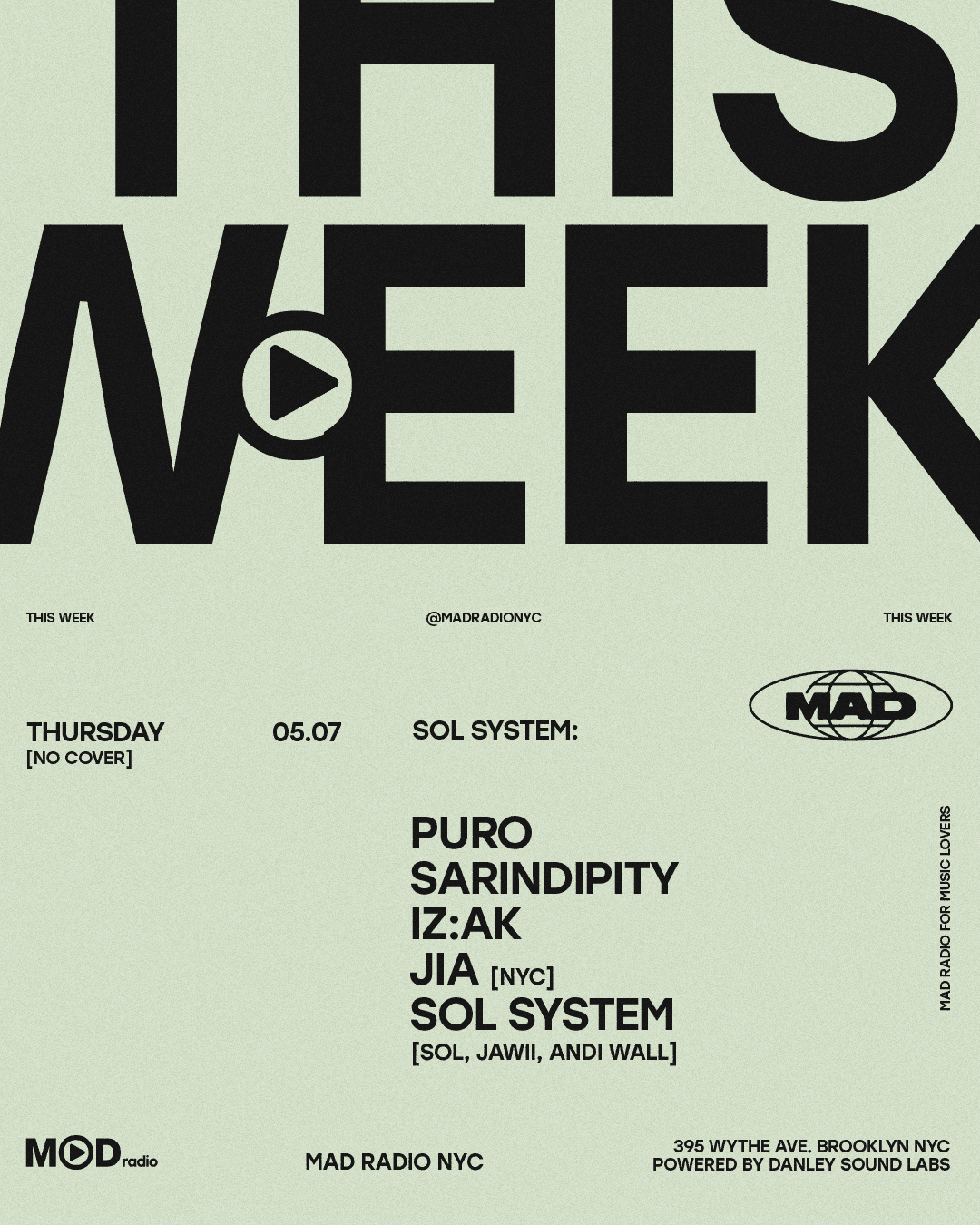 Sol System: PURO, Sarindipity, IZ:AK, JIA, Sol System