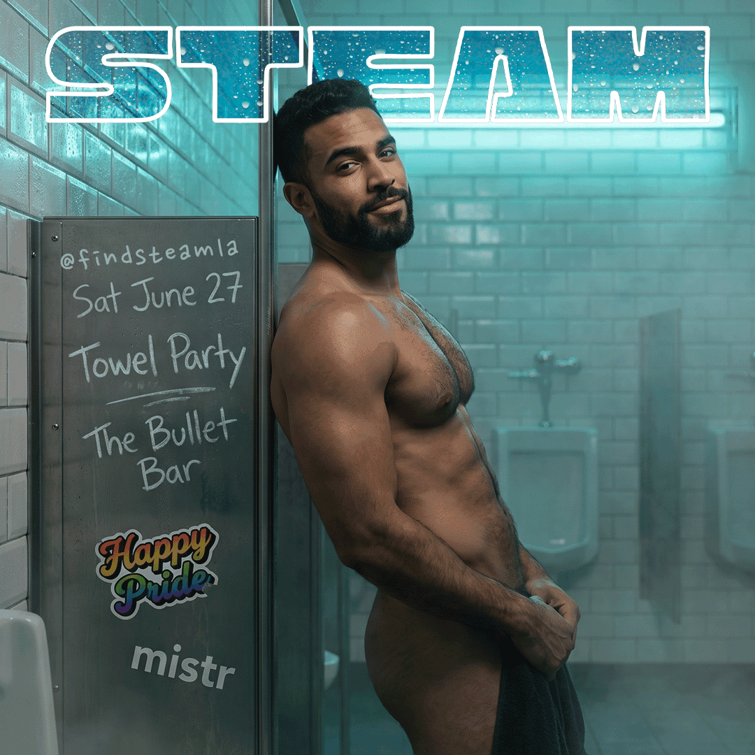 Steam Towel Party LA - Pride Month