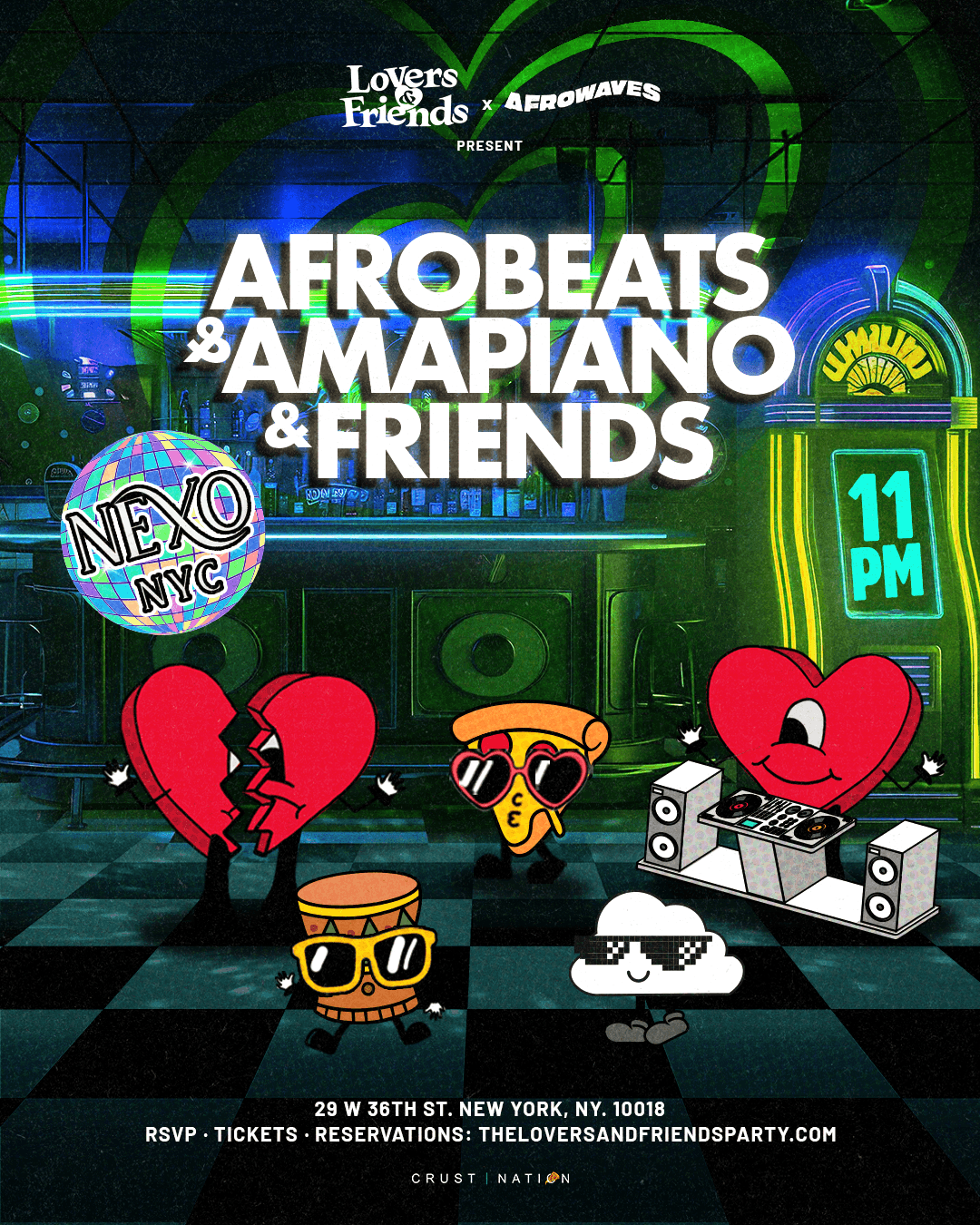 AFROBEATS & AMAPIANO: AfroWaves Party NYC