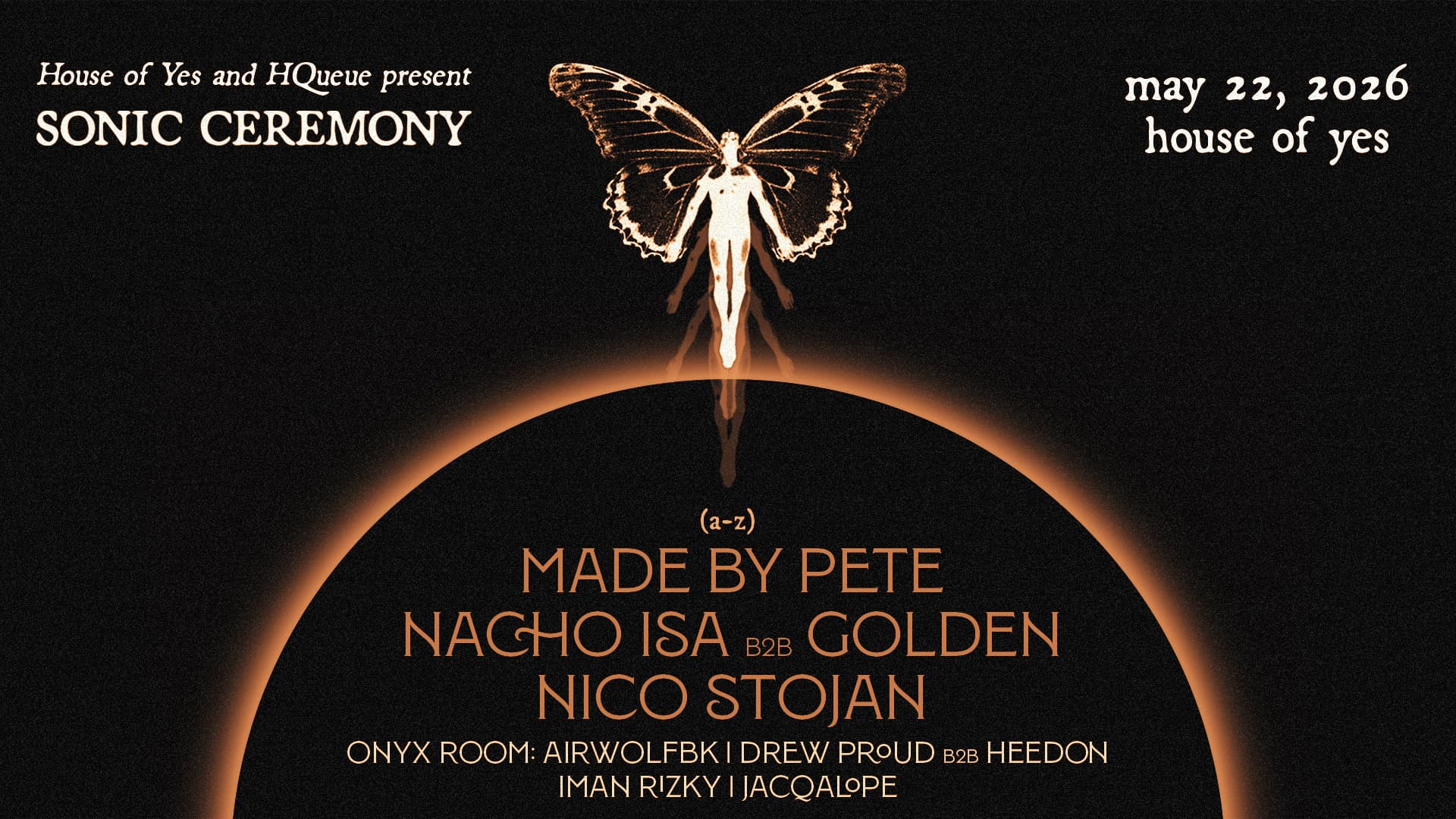 SONIC CEREMONY: Nico Stojan, Made By Pete 