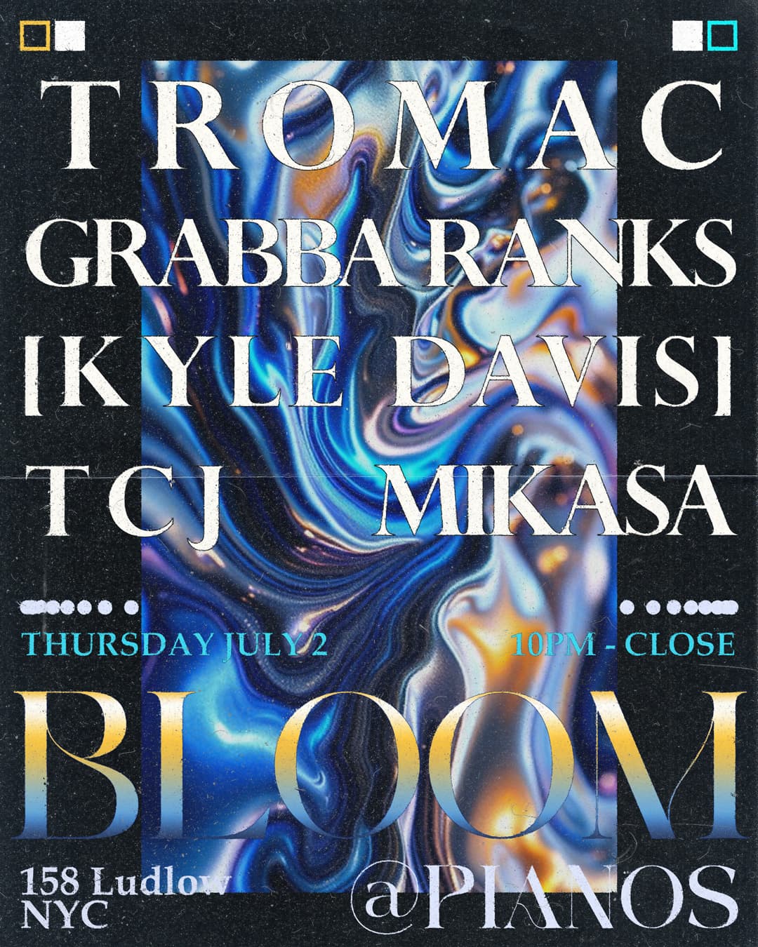 BLOOM with Tromac, Grabba Ranks, [Kyle Davis], TCJ, and Mikasa