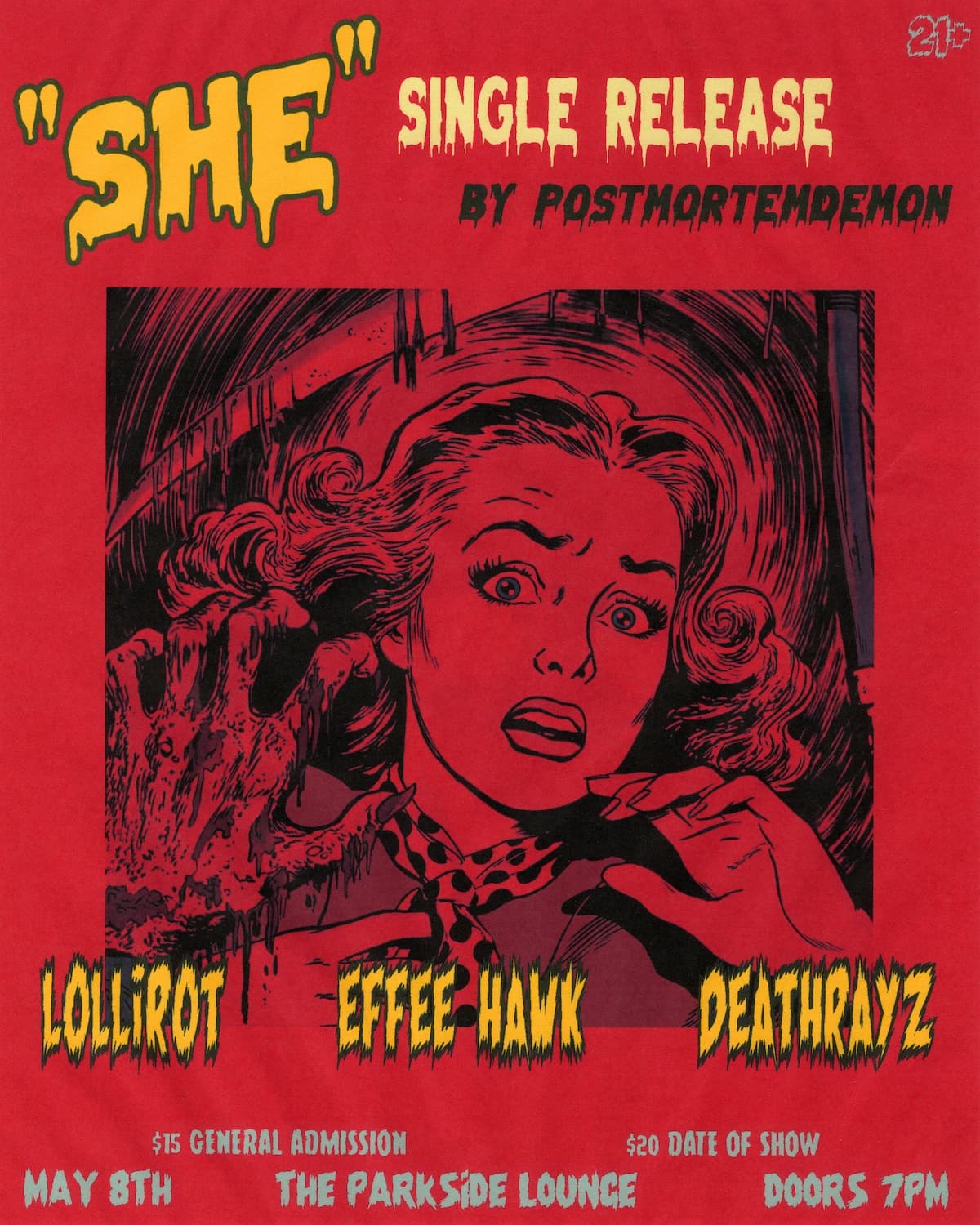 POSTMORTEMDEMON 'SHE' RELEASE SHOW