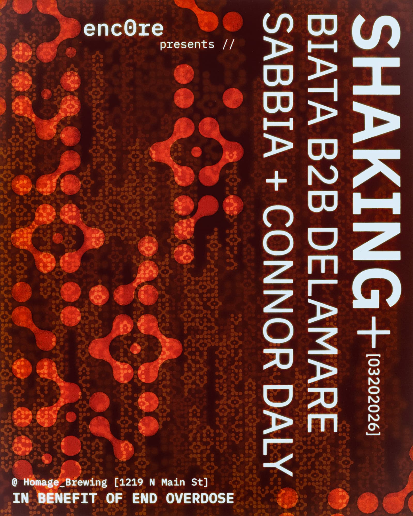 enc0re presents // SHAKING + FRIENDS [03202026]