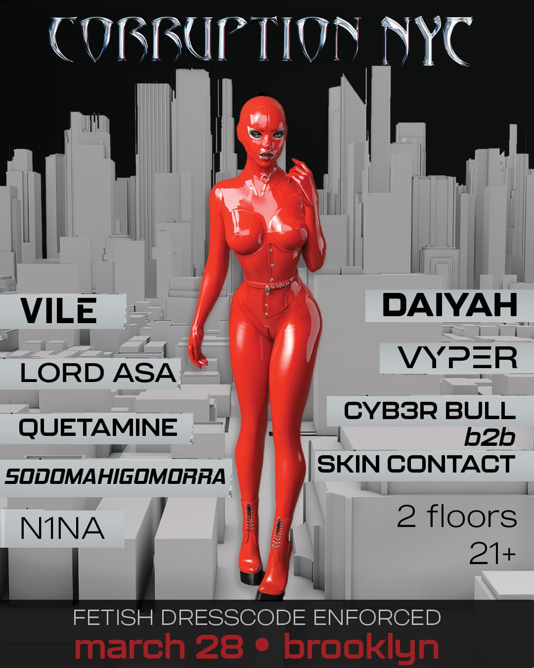 Corruption NYC Debut
