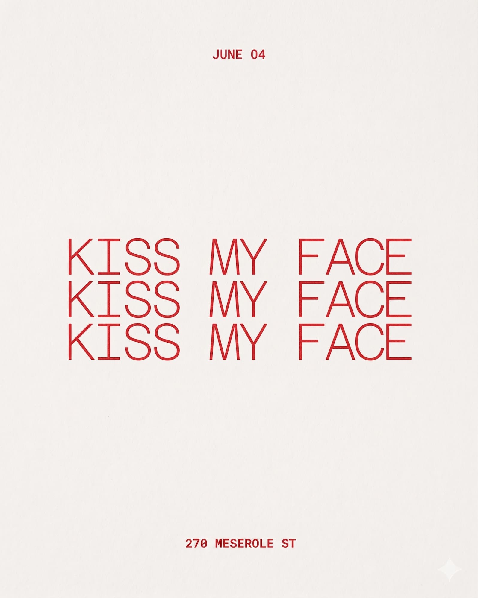 Kiss My Face Vol. 8
