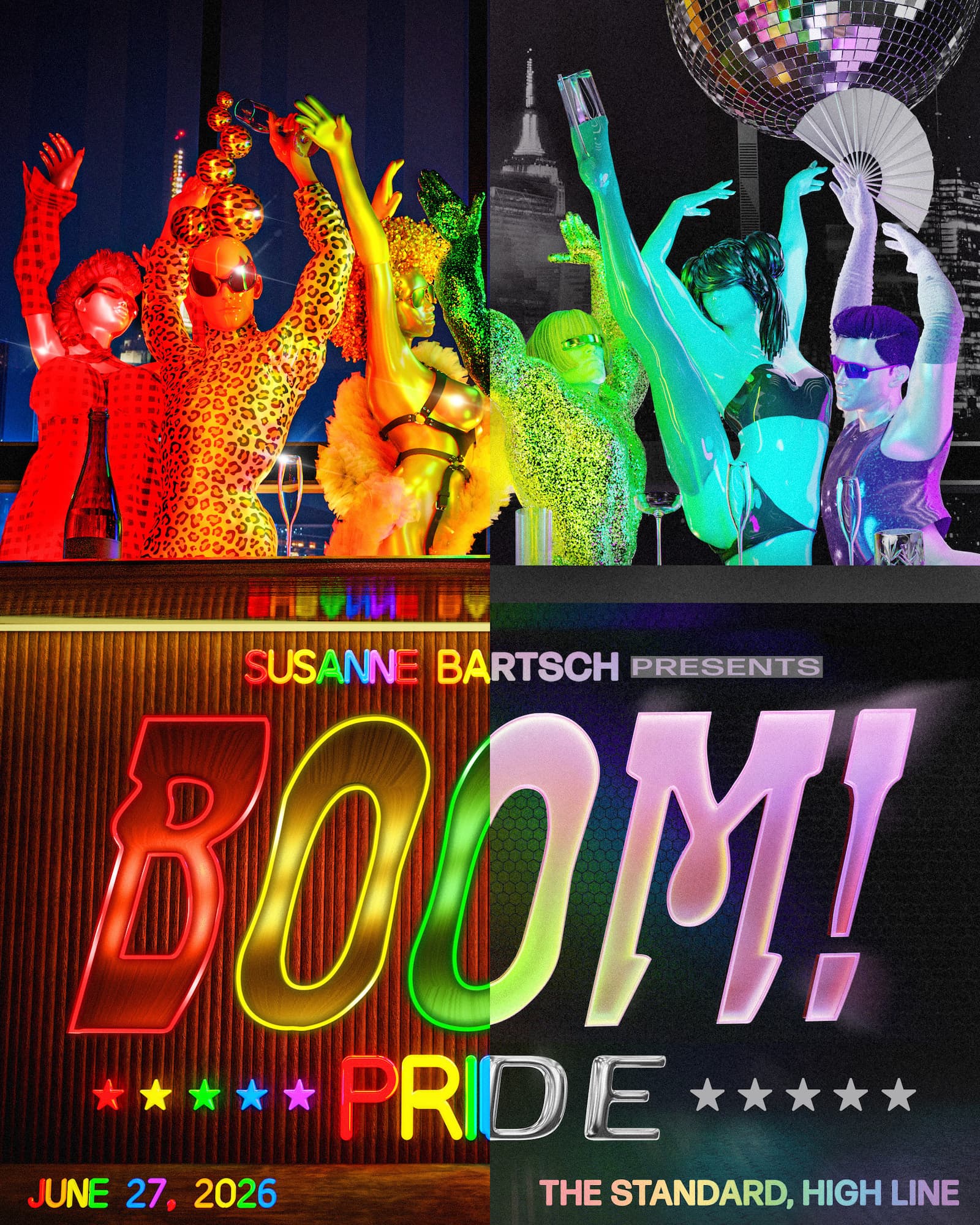 BOOM! PRIDE by Susanne Bartsch