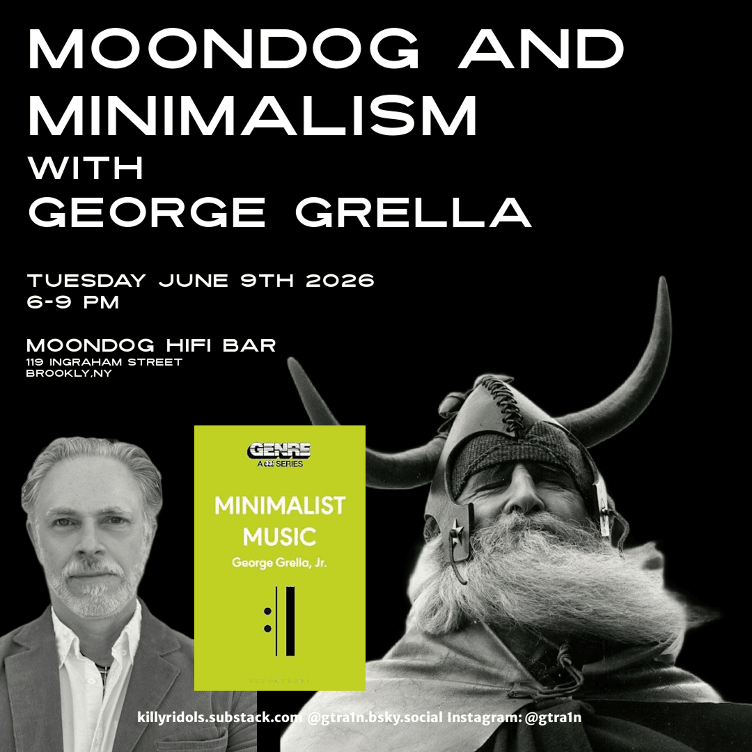 Moondog and Minimalism with George Grella