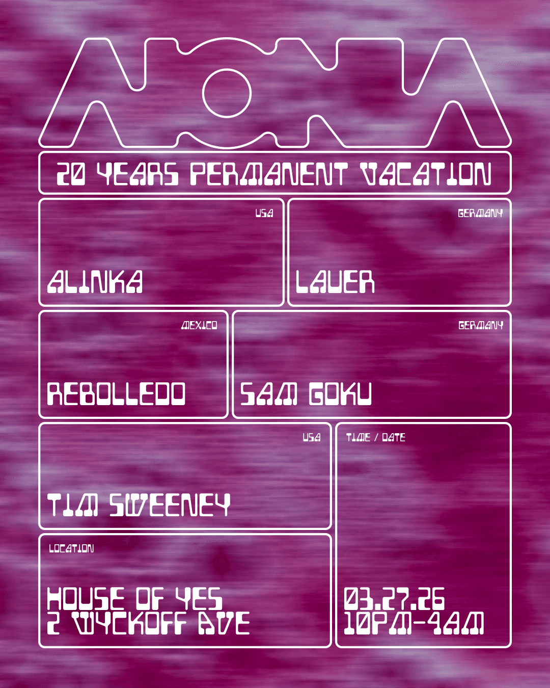 AIONIA: 20 Years of Permanent Vacation