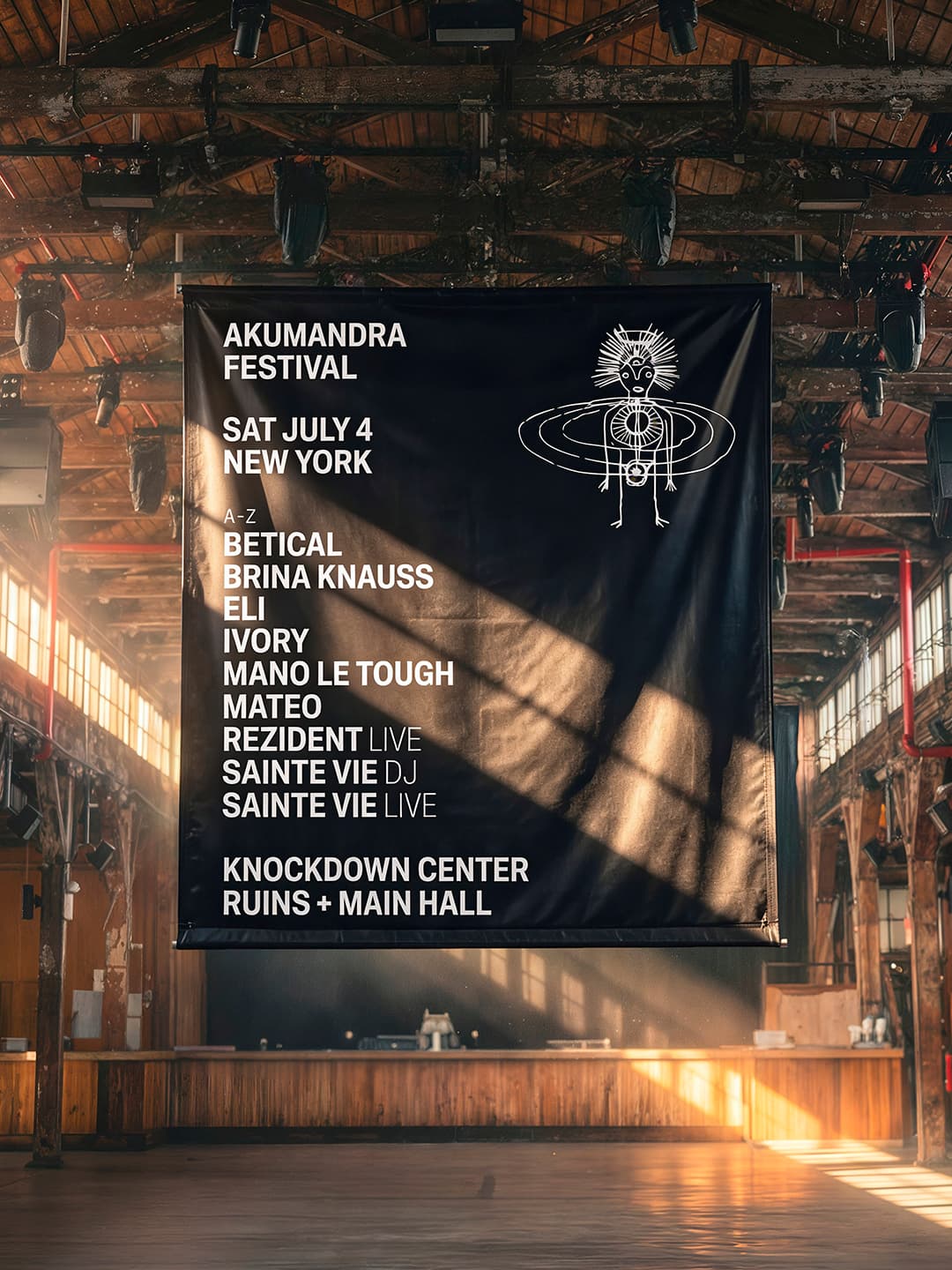 AKUMANDRA Festival: Mano Le Tough, Sainte Vie, Brina Knauss, Betical, Ivory, Rezident live