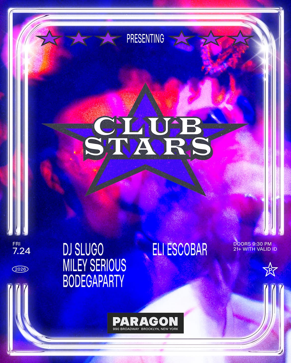 Club Stars: DJ Slugo, Miley Serious, Bodegaparty + Eli Escobar