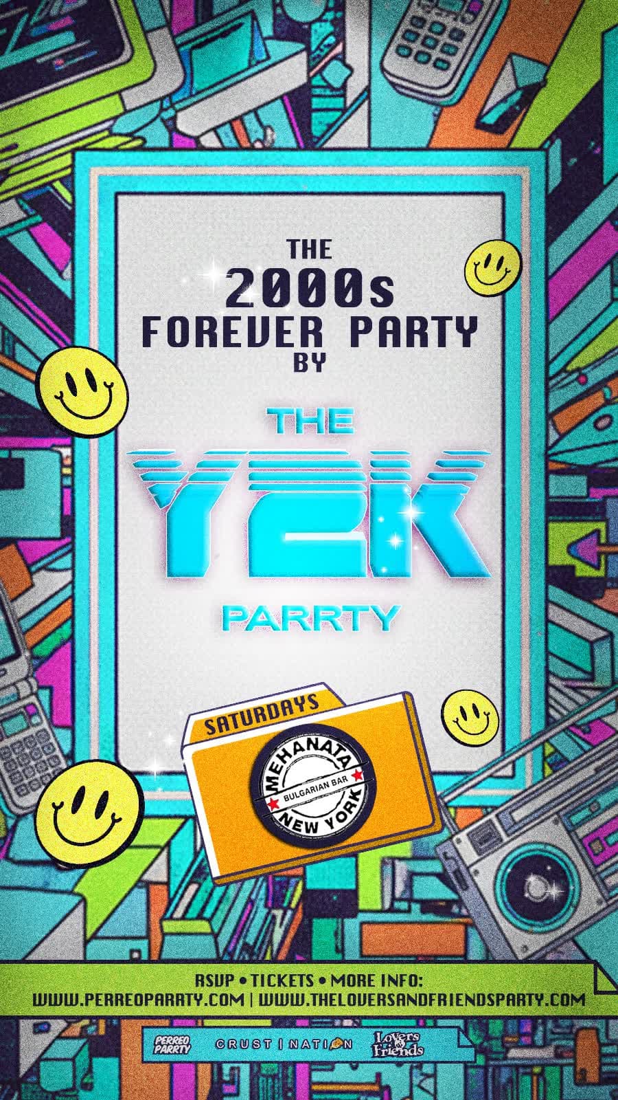 The 2000s Forever Parrty by THE Y2K Parrty - Saturdays at Mehanata NYC