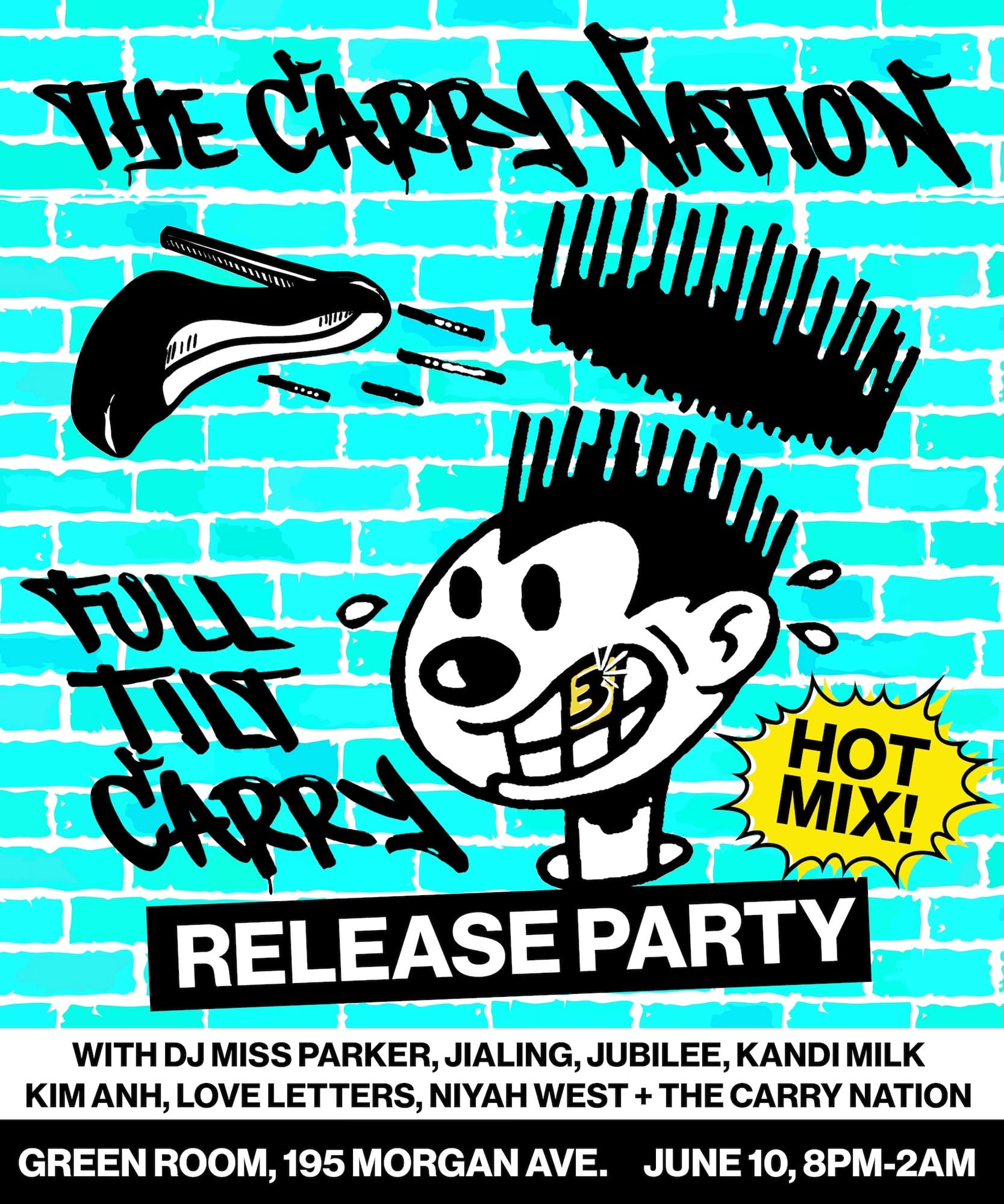 The Carry Nation: Full Tilt Carry Vol. 3 Release Party