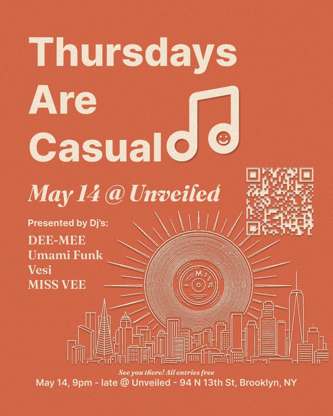 Thursdays are Casual