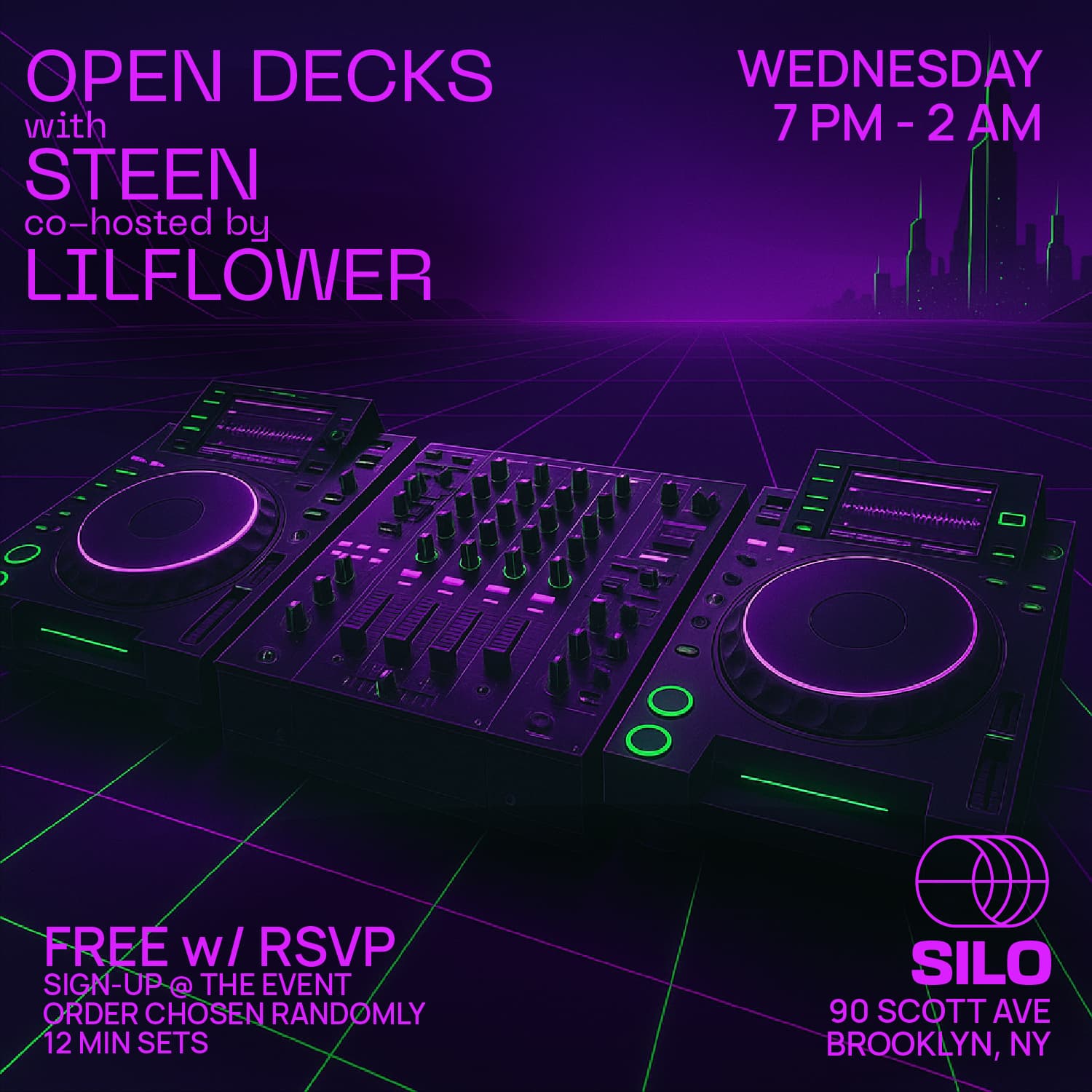 Open Deck with STEEN and Lilflower